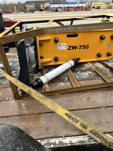 wolverine zw750 skid steer hydraulic hammer|wolverine zw750 hydraulic concrete breaker.